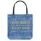 Engineer Quotes Canvas Tote Bag (Front)