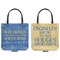 Engineer Quotes Canvas Tote - Front and Back