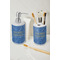 Engineer Quotes Ceramic Bathroom Accessories - LIFESTYLE (toothbrush holder & soap dispenser)