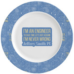 Engineer Quotes Ceramic Dinner Plates (Set of 4)