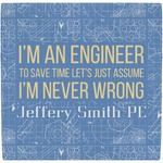 Engineer Quotes Ceramic Tile Hot Pad (Personalized)