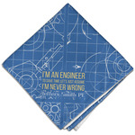 Engineer Quotes Cloth Dinner Napkin - Single w/ Name or Text