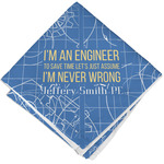 Engineer Quotes Cloth Napkin w/ Name or Text