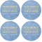 Engineer Quotes Coaster Round Rubber Back - Apvl
