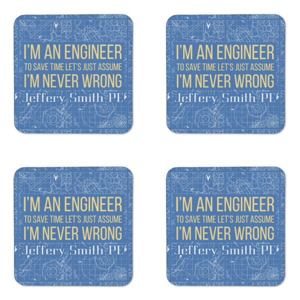 Engineer Quotes Coaster Set - APPROVAL