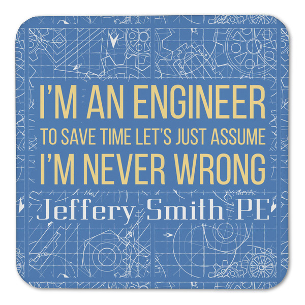 Engineer Quotes Coaster Set - FRONT (one)