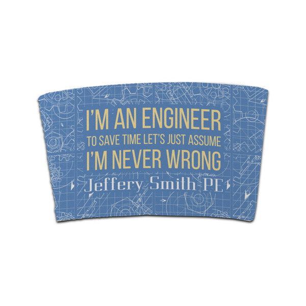 Custom Engineer Quotes Coffee Cup Sleeve (Personalized)