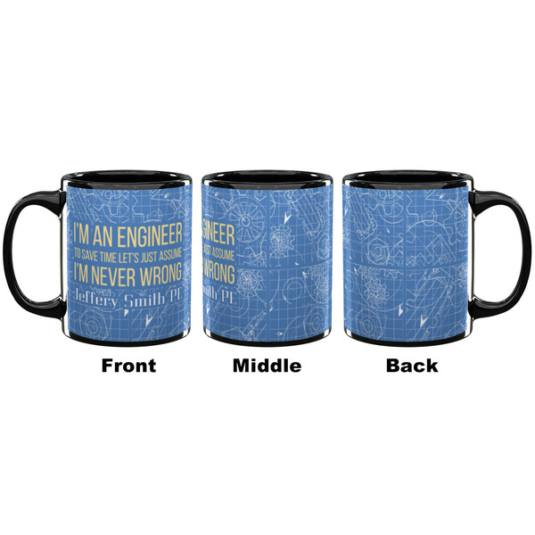 Engineer Quotes Coffee Mug - 11 oz - Black APPROVAL
