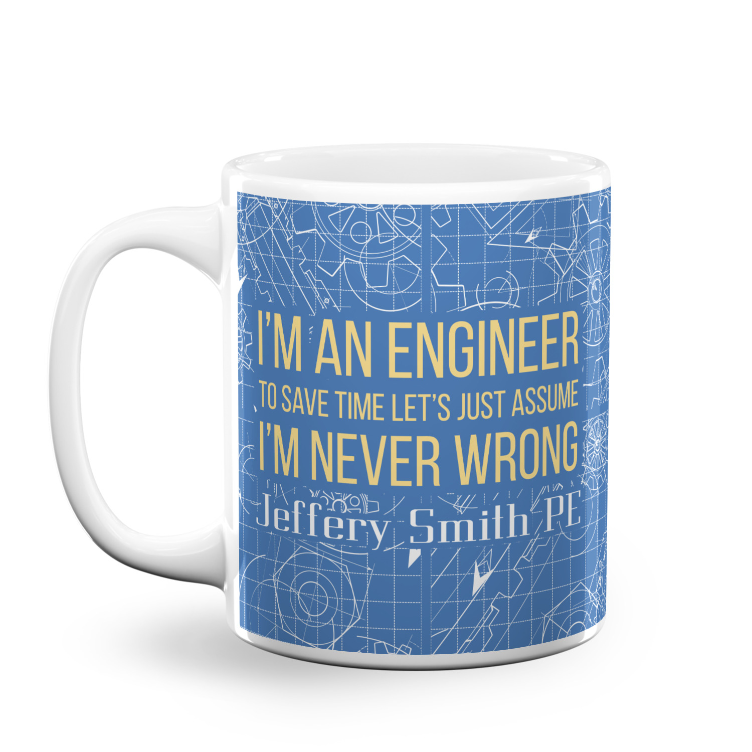 Coffee Cup Mug Travel I Am Eric Let's Just Assume I'm Never Wrong Always Right 