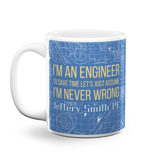 Custom Engineer Quotes Coffee Mug (Personalized)