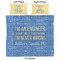 Engineer Quotes Comforter Set - King - Approval