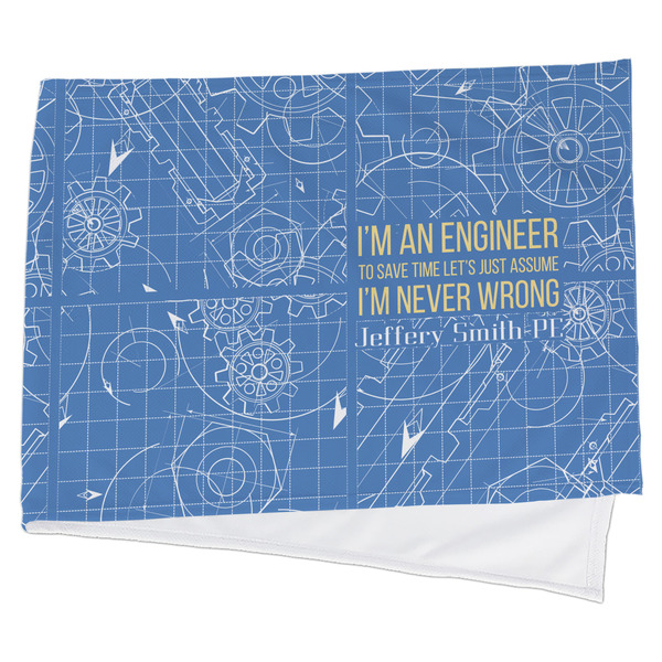 Custom Engineer Quotes Cooling Towel (Personalized)