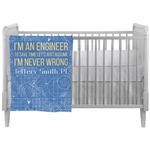 Engineer Quotes Crib Comforter / Quilt (Personalized)