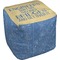 Engineer Quotes Cube Pouf Ottoman (Bottom)