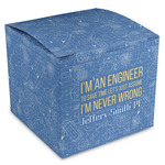 Engineer Quotes Cube Favor Gift Boxes (Personalized)