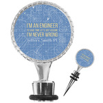 Engineer Quotes Wine Bottle Stopper (Personalized)
