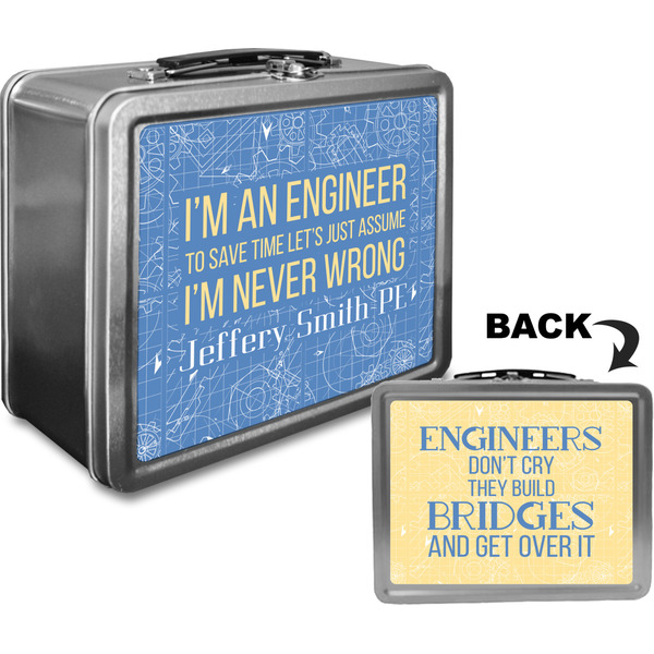 Engineer Quotes Custom Lunch Box / Tin Approval