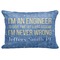 Engineer Quotes Decorative Baby Pillow - Apvl