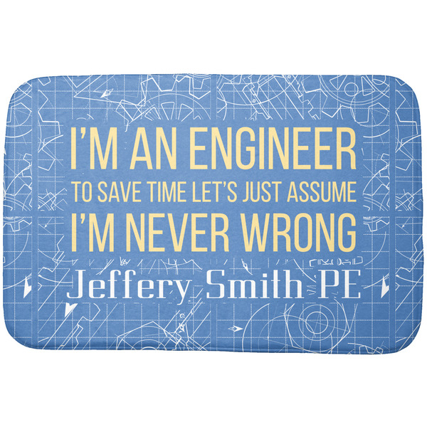 Custom Engineer Quotes Dish Drying Mat (Personalized)