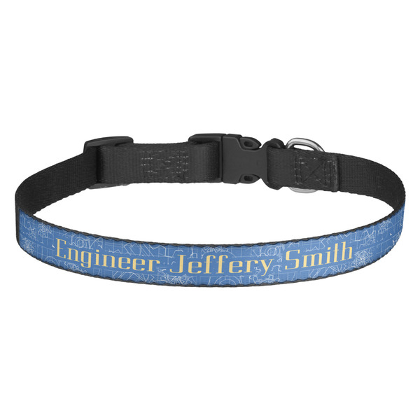 Custom Engineer Quotes Dog Collar (Personalized)