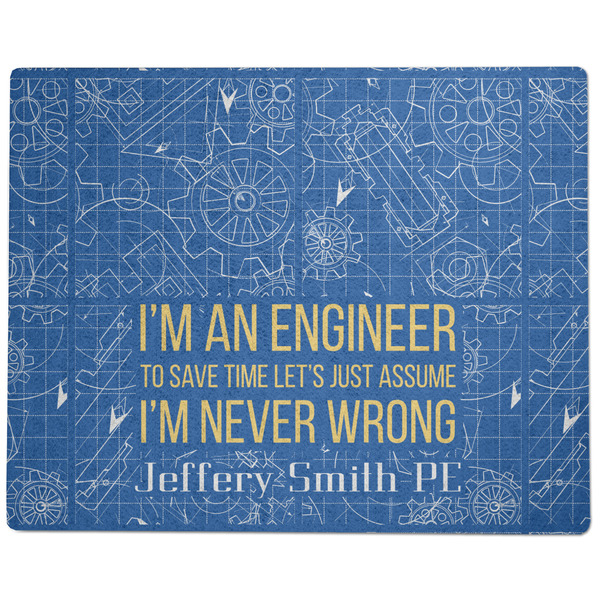 Engineer Quotes Dog Food Mat - Large without Bowls