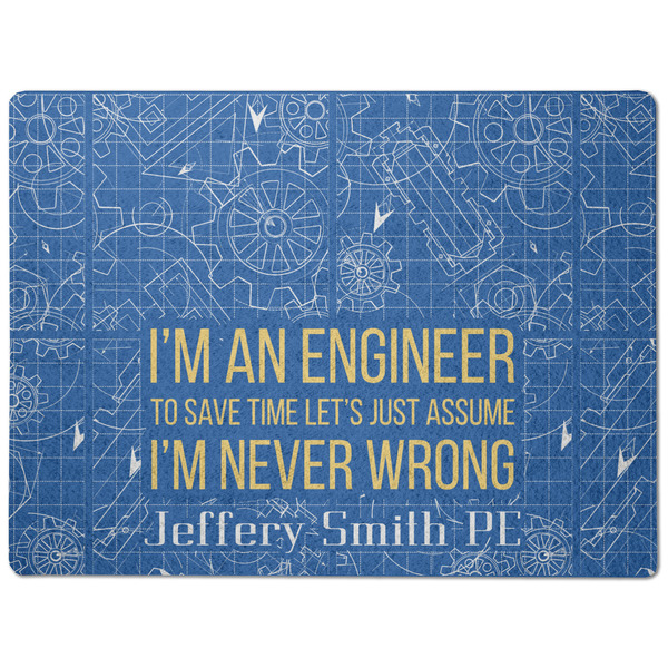 Engineer Quotes Dog Food Mat - Medium without bowls