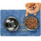 Engineer Quotes Dog Food Mat - Small LIFESTYLE