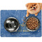 Engineer Quotes Dog Food Mat - Small w/ Name or Text