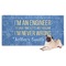 Engineer Quotes Dog Towel (Personalized)