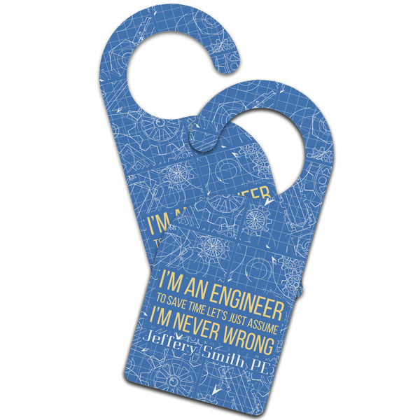 Engineer Quotes Door Hanger - MAIN