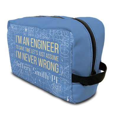 Engineer Quotes Toiletry Bag / Dopp Kit (Personalized)