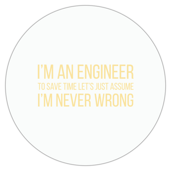 Engineer Quotes Drink Topper - XSmall - Single