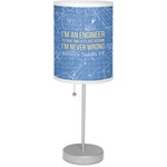 Engineer Quotes Lamp with Drum Shade (Personalized)