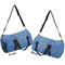 Engineer Quotes Duffle bag large front and back sides