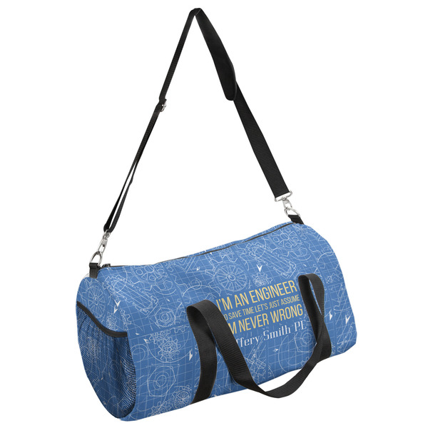 Custom Engineer Quotes Duffel Bag (Personalized)