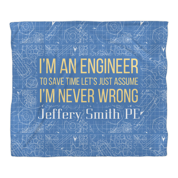 Engineer Quotes Duvet Cover - King - Front
