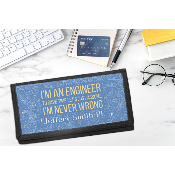 Engineer Quotes DyeTrans Checkbook Cover - LIFESTYLE