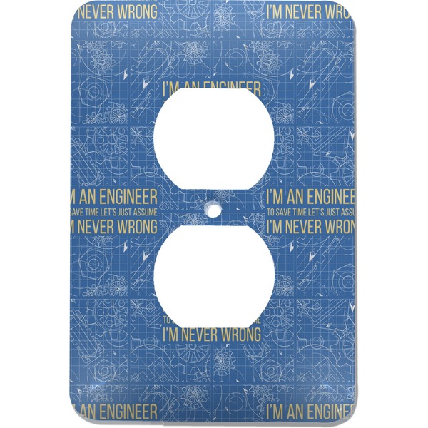 Custom Engineer Quotes Electric Outlet Plate