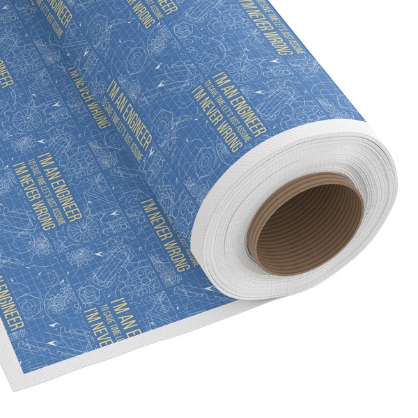 Custom Engineer Quotes Fabric by the Yard - PIMA Combed Cotton