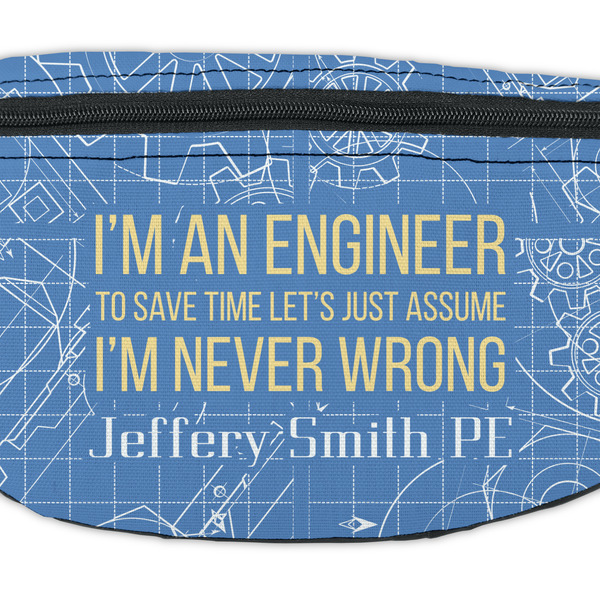 Engineer Quotes Fanny Pack - Closeup