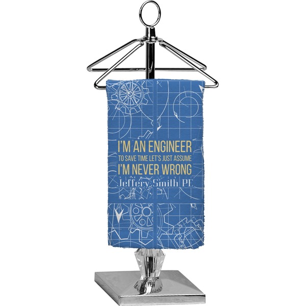 Custom Engineer Quotes Finger Tip Towel - Full Print (Personalized)