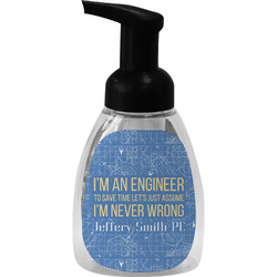 Engineer Quotes Foam Soap Bottle (Personalized)