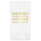 Engineer Quotes Guest Napkins - Foil Stamped (Personalized)