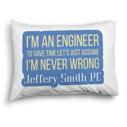 Engineer Quotes Pillow Case - Standard - Graphic (Personalized)