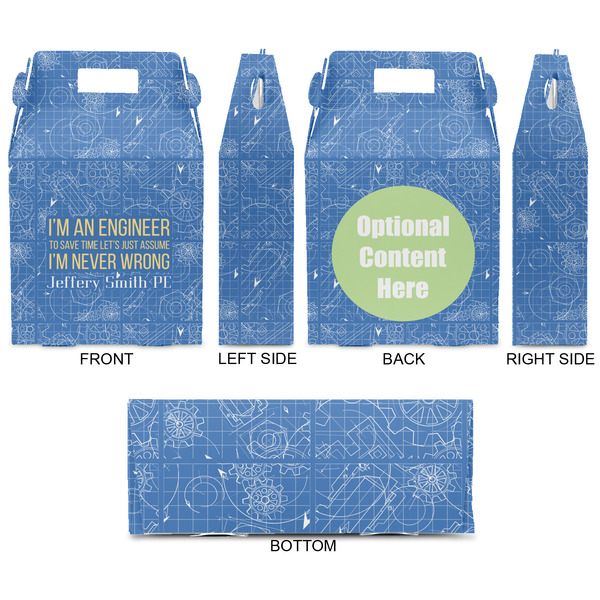 Engineer Quotes Gable Favor Box - Approval