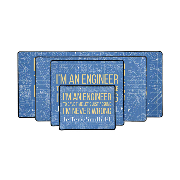 Engineer Quotes Gaming Mats - PARENT/MAIN