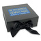 Engineer Quotes Gift Boxes with Magnetic Lid - Black - Front (angle)