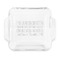 Engineer Quotes Glass Cake Dish - FRONT (8x8)