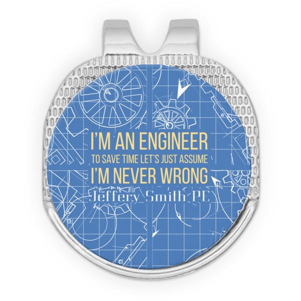 Engineer Quotes Golf Ball Hat Clip Marker - Apvl