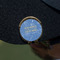 Engineer Quotes Golf Ball Marker Hat Clip - Gold - On Hat